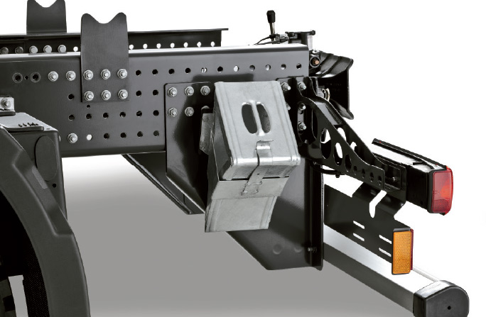 A CHASSIS WITH PROVISIONS FOR EACH ACTIVITY