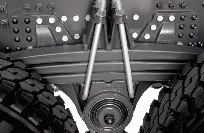 MECHANICAL OR AIR REAR SUSPENSION